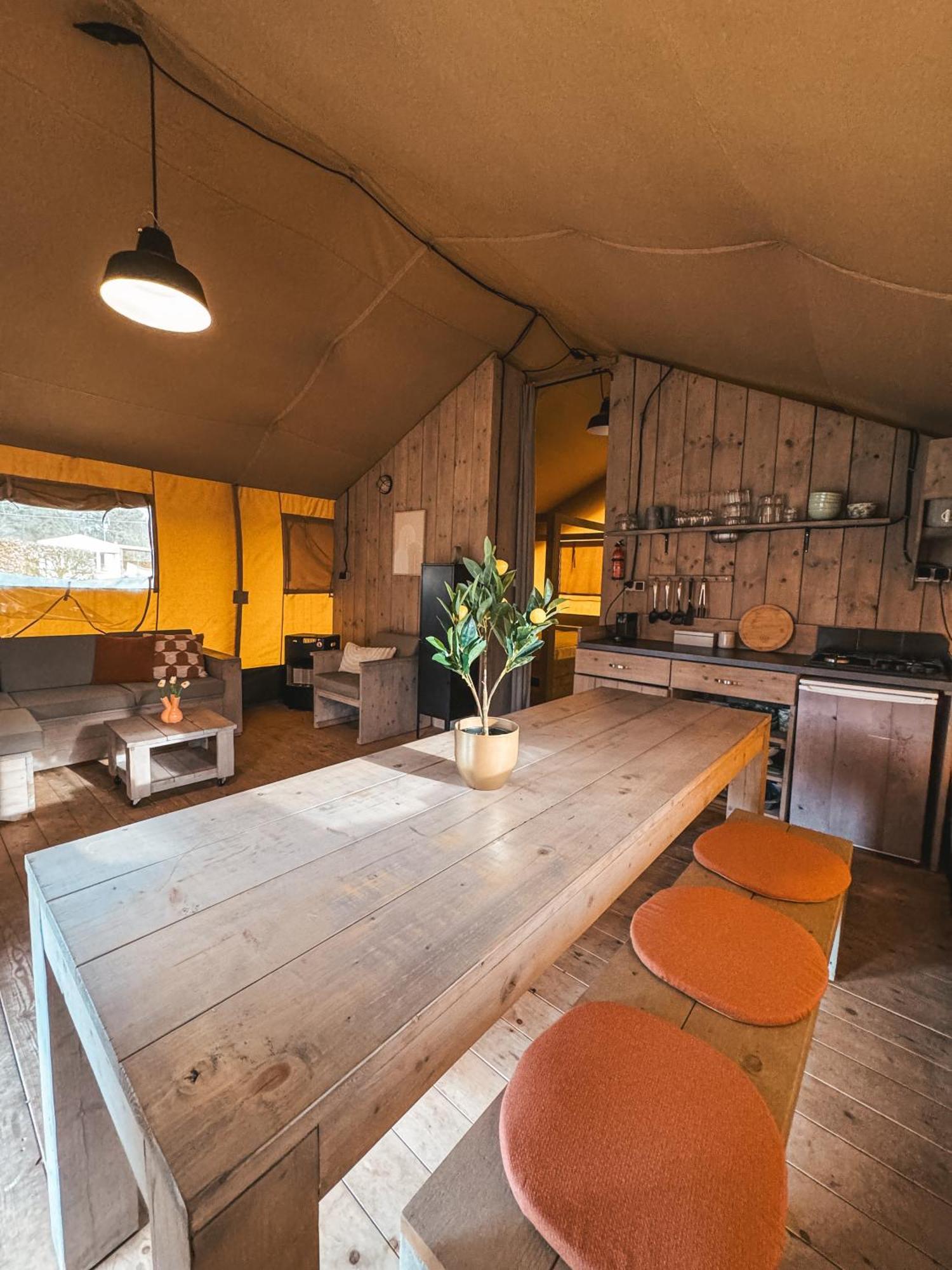 Glamping Holten Luxe Safaritent 2 Exterior foto